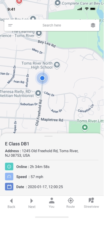GPSLive Instant Notifications via SMS, Email or Push Notification